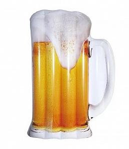 Матрац надувной в виде пивной кружки 182 х 125 х 25 см (Digo Creative Enterprise Limited, 69769)